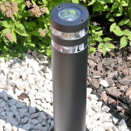 Venkovní lampa RINO 1xE27/12W/230V IP54 44 cm černá