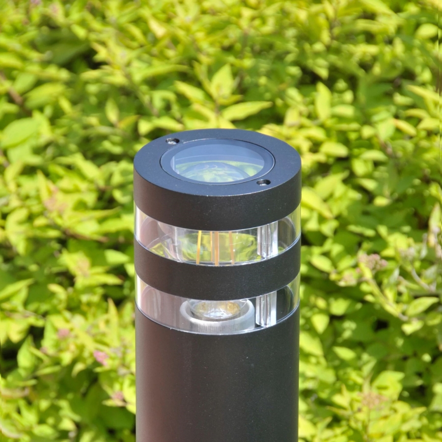 Venkovní lampa RINO 1xE27/12W/230V IP54 44 cm černá