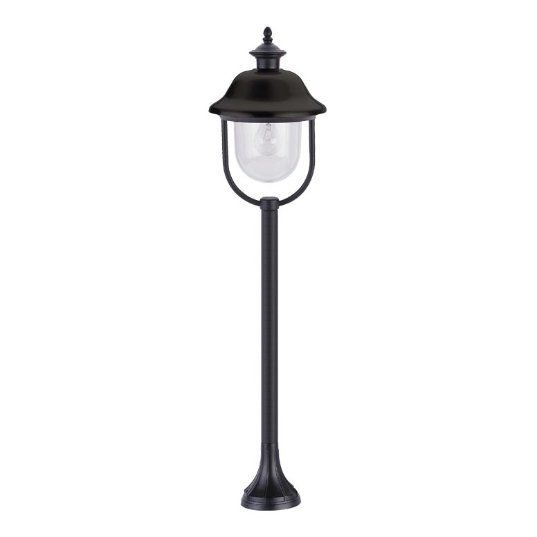 Venkovní lampa SANGHAI 1xE27/60W černá IP44