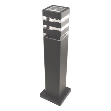 Venkovní lampa SANTA 1xE27/60W/230V 50 cm IP54 antracit