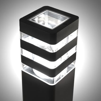 Venkovní lampa SANTA 1xE27/60W/230V 50 cm IP54 antracit