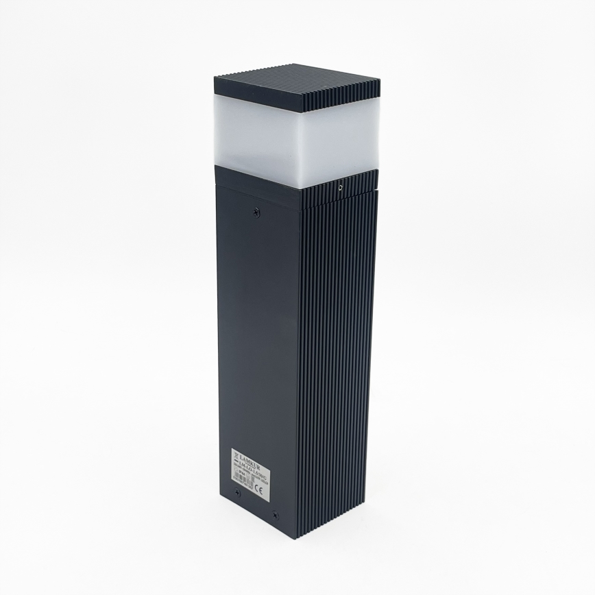 Venkovní lampa se 2 zásuvkami VESPER 1xG9/5W/230V IP44 30 cm černá