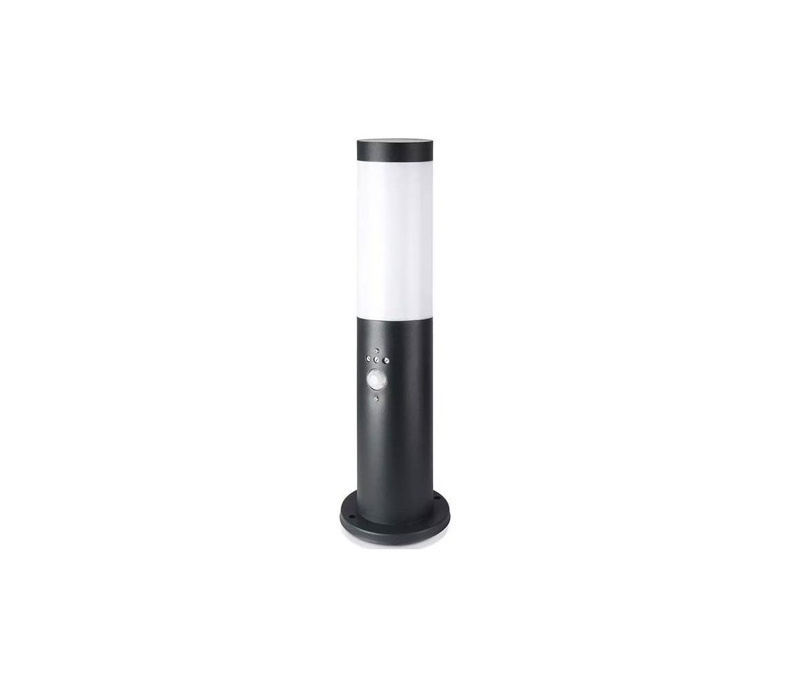 V-Tac Venkovní lampa se senzorem 1xE27/60W/230V IP44 45cm černá VT0459