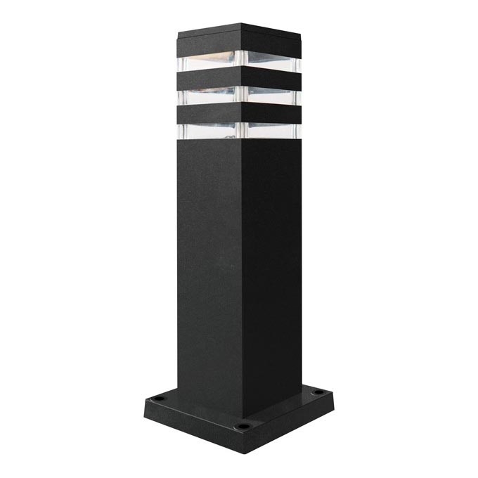 Venkovní lampa TEKSAS 1xE27/12W/230V IP44 44 cm grafit
