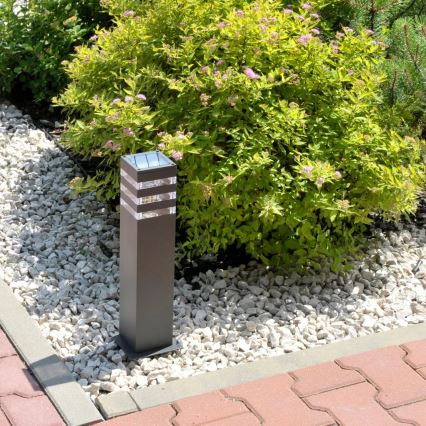Venkovní lampa TEKSAS 1xE27/12W/230V IP44 44 cm grafit