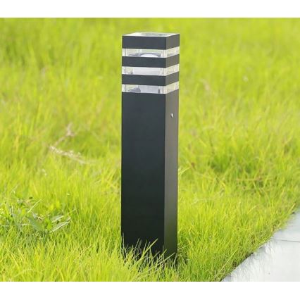 Venkovní lampa TEKSAS 1xE27/12W/230V IP44 74 cm antracit