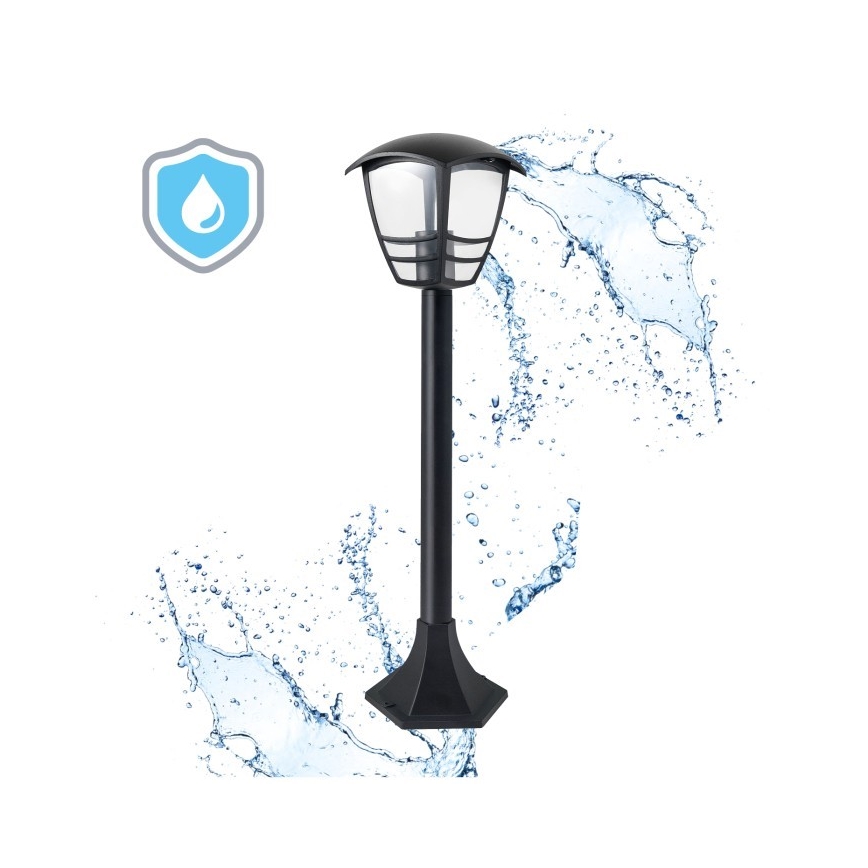 Venkovní lampa TEVIO 1xE27/60W/230V IP54 97 cm černá