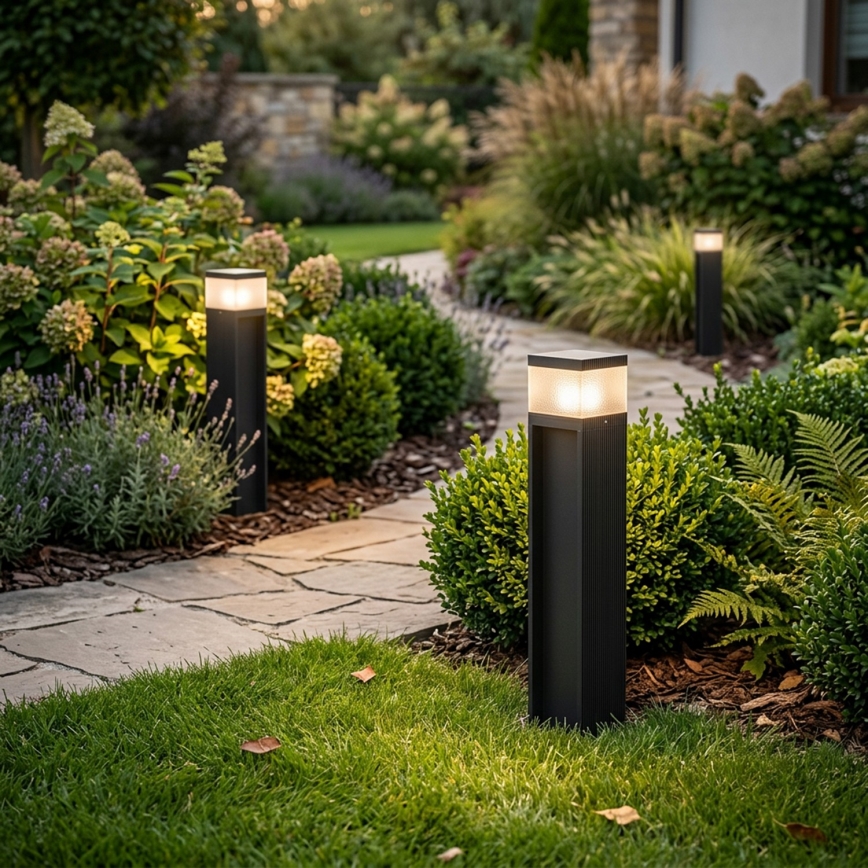 Venkovní lampa VESPER 1xG9/5W/230V IP44 50 cm černá