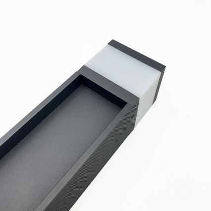 Venkovní lampa VESPER 1xG9/5W/230V IP44 80 cm černá