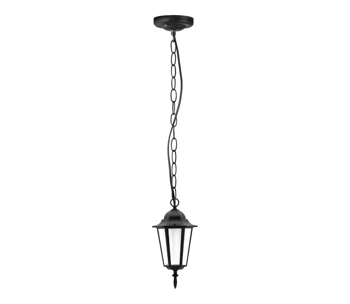 Polux Venkovní lustr 1xE27/60W/230V černá SA0143