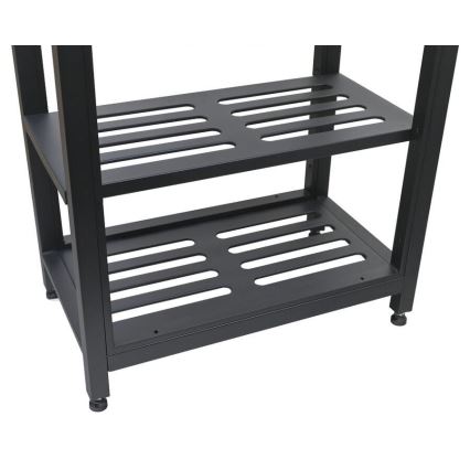 Venkovní modul stůl 80x47x123 cm černá/nerez