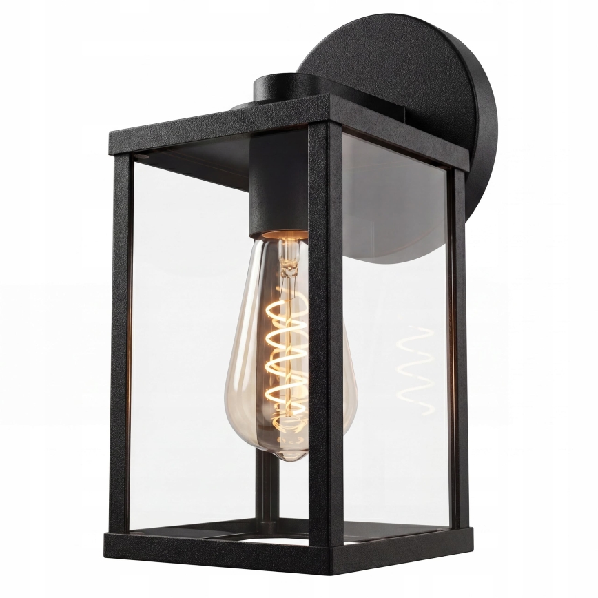 Venkovní nástěnná lampa 1xE27/25W/230V IP54 černá