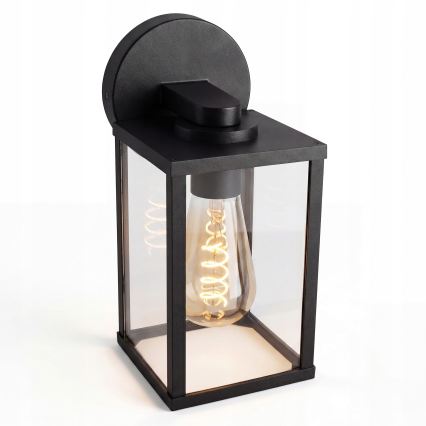 Venkovní nástěnná lampa 1xE27/25W/230V IP54 černá