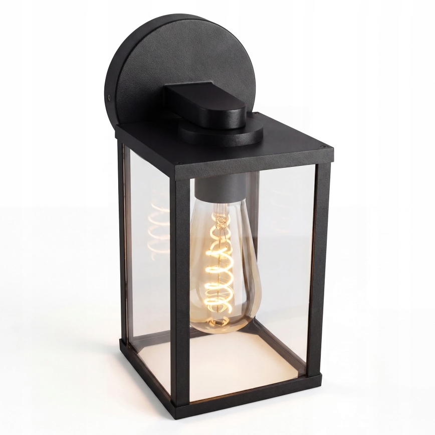 Venkovní nástěnná lampa 1xE27/25W/230V IP54 černá