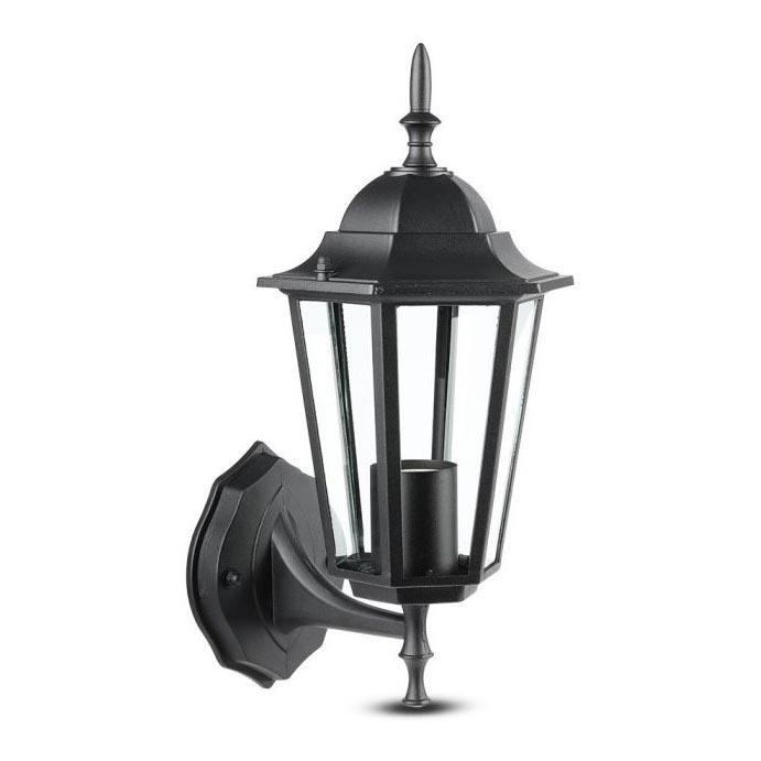 Venkovní nástěnná lampa 1xE27/40W/230V IP44 černá