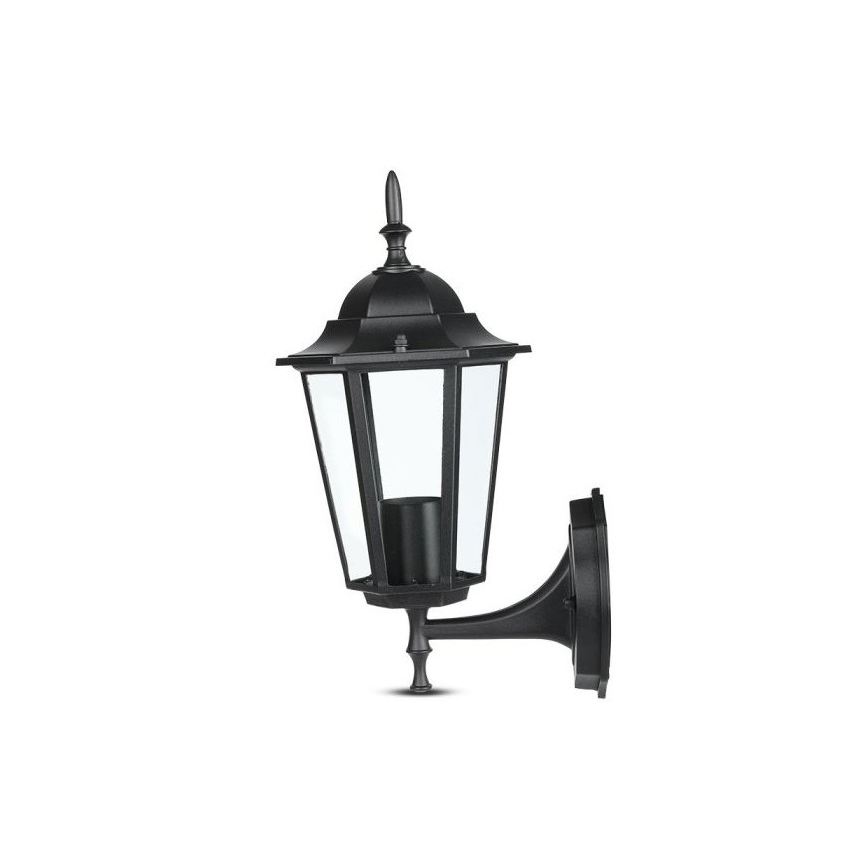 Venkovní nástěnná lampa 1xE27/40W/230V IP44 černá