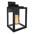 Venkovní nástěnná lampa 1xE27/40W/230V IP54 černá