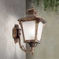 Venkovní nástěnná lampa AIKO 1xE27/60W/230V IP23 bronz/patina