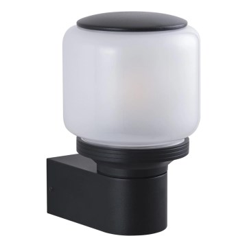 Venkovní nástěnná lampa MADRID 1xE27/12W/230V IP44 černá