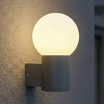 Venkovní nástěnná lampa STONO 1xE27/15W/230V IP65 antracit