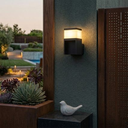 Venkovní nástěnná lampa VESPER 1xG9/5W/230V IP44 černá
