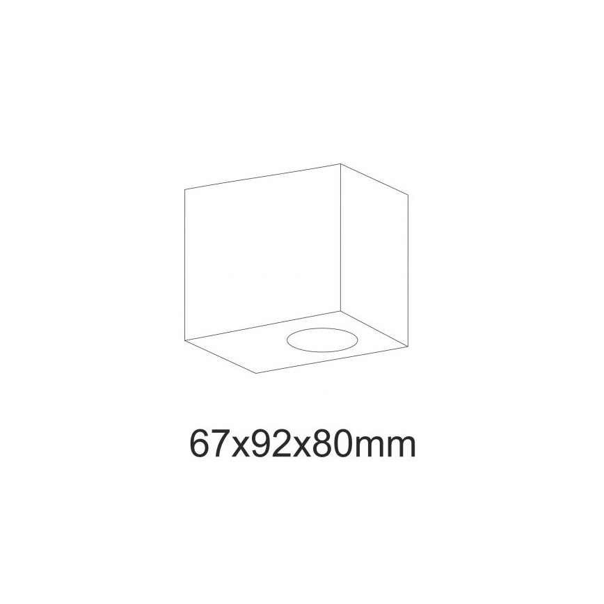 Venkovní nástěnné bodové svítidlo BOSTON 1xGU10/35W/230V IP44