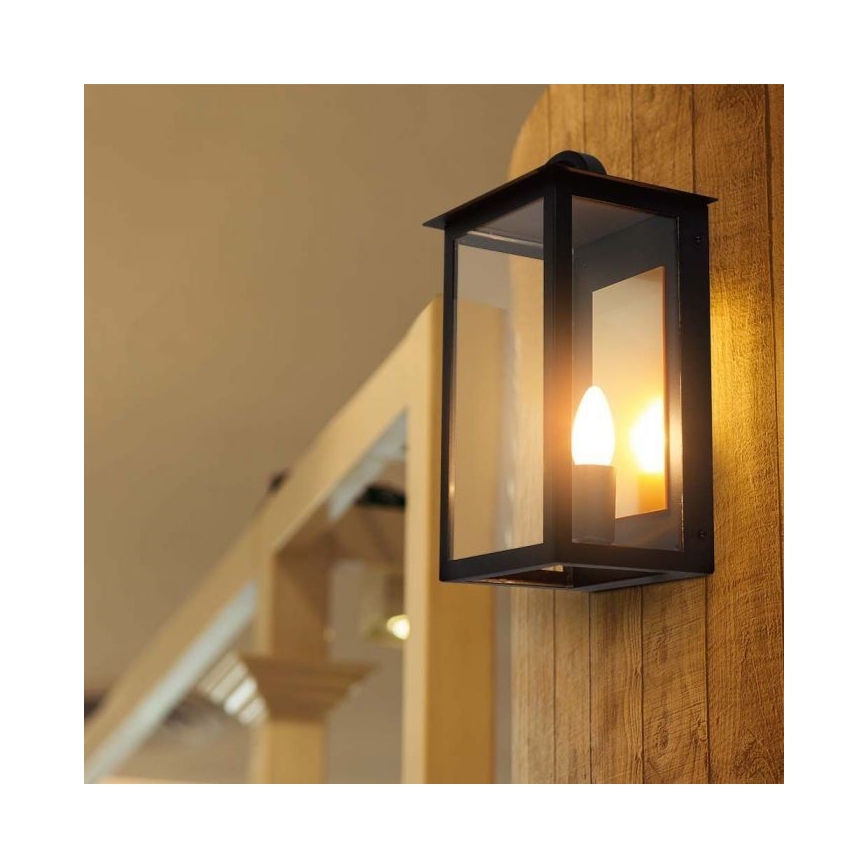 Venkovní nástěnné svítidlo 1xE14/30W/230V IP65