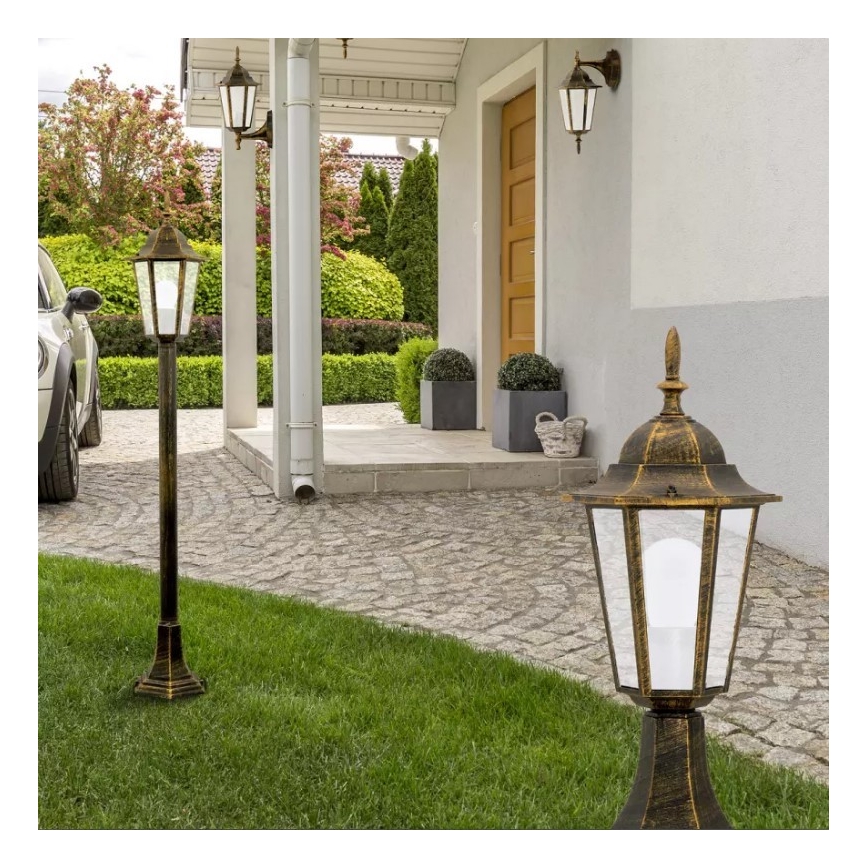 Venkovní nástěnné svítidlo 1xE27/20W/230V IP43 patina