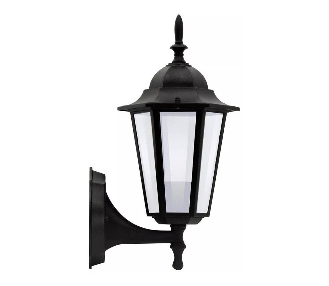 Polux Venkovní nástěnné svítidlo 1xE27/60W/230V černá SA0141