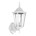 Venkovní nástěnné svítidlo 1xE27/60W/230V IP44 bílá