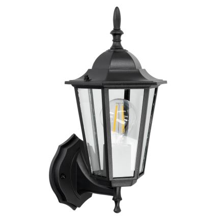 Venkovní nástěnné svítidlo 1xE27/60W/230V IP44 černá