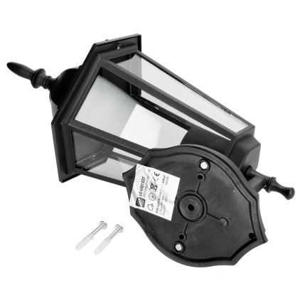 Venkovní nástěnné svítidlo 1xE27/60W/230V IP44 černá
