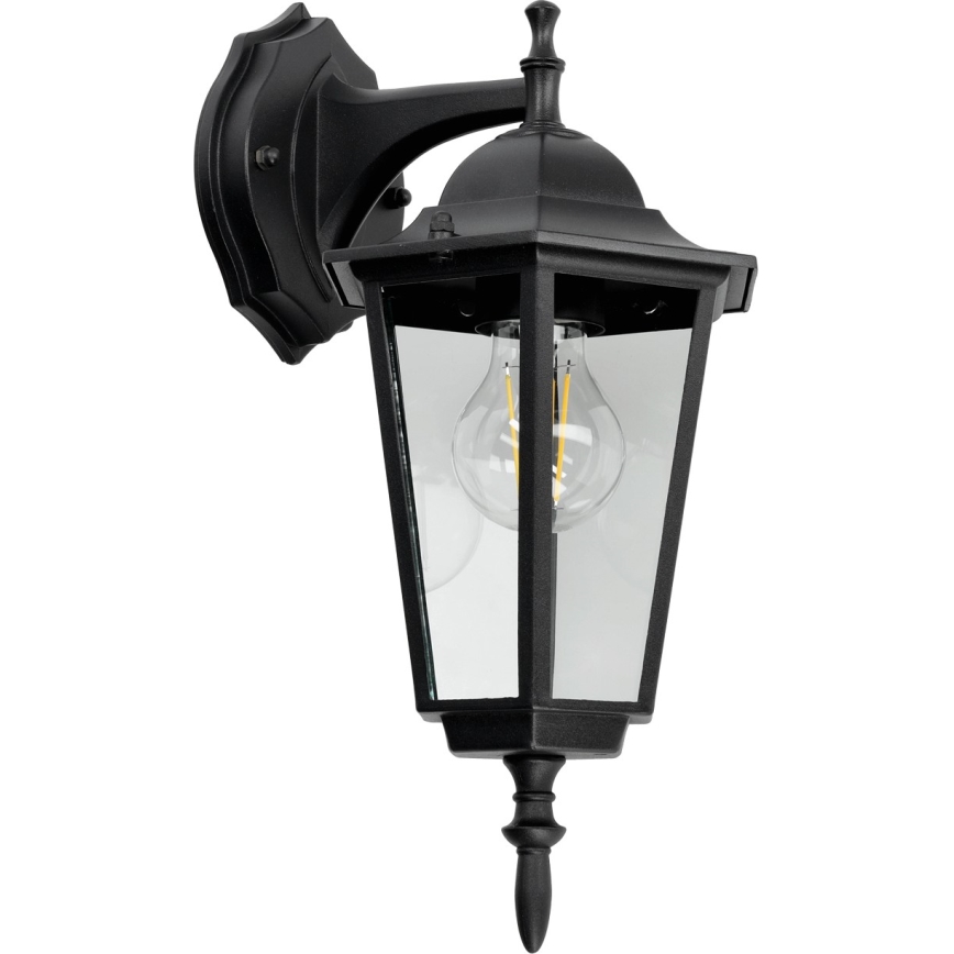 Venkovní nástěnné svítidlo 1xE27/60W/230V IP44 černá