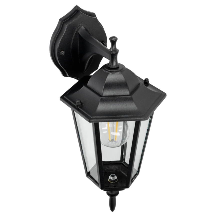 Venkovní nástěnné svítidlo 1xE27/60W/230V IP44 černá
