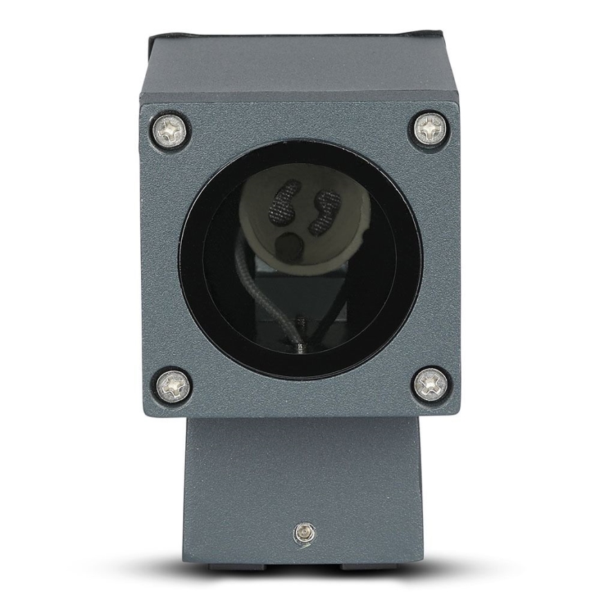 Venkovní nástěnné svítidlo 1xGU10/20W/230V IP44 šedá