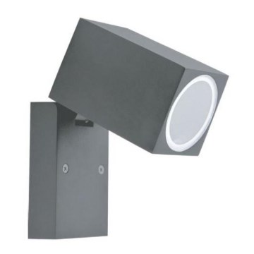 Venkovní nástěnné svítidlo 1xGU10/35W/230V IP44 šedá