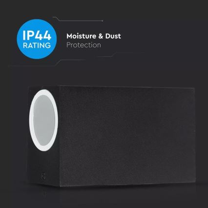 Venkovní nástěnné svítidlo 2xGU10/20W/230V IP44