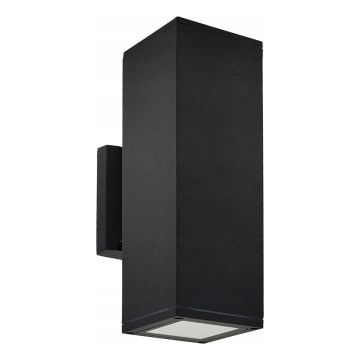 Venkovní nástěnné svítidlo 2xGU10/35W/230V IP54 černá