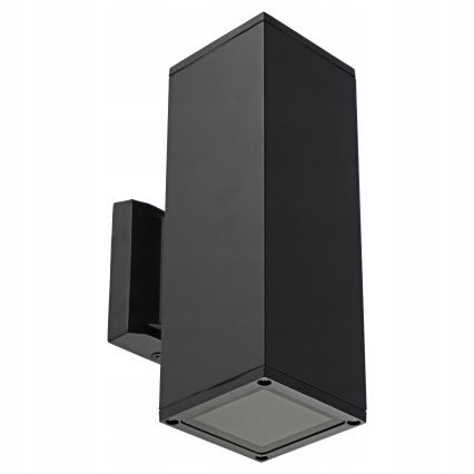 Venkovní nástěnné svítidlo 2xGU10/35W/230V IP54 černá