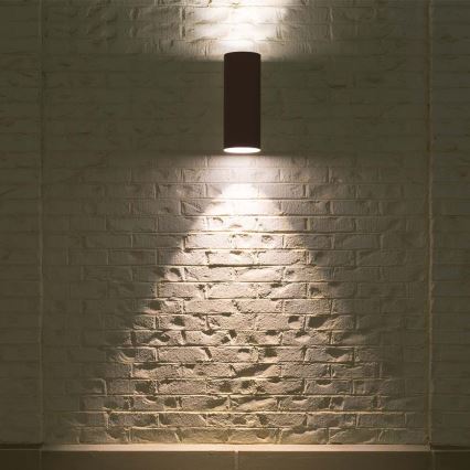 Venkovní nástěnné svítidlo 2xGU10/40W/230V