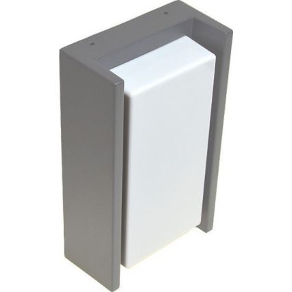 Venkovní nástěnné svítidlo ARAGO 1xE27/60W/230V IP54 šedá