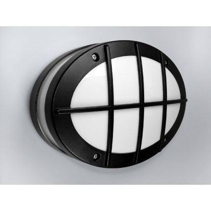 Venkovní nástěnné svítidlo GALLUN 1xE27/60W/230V IP54 černá