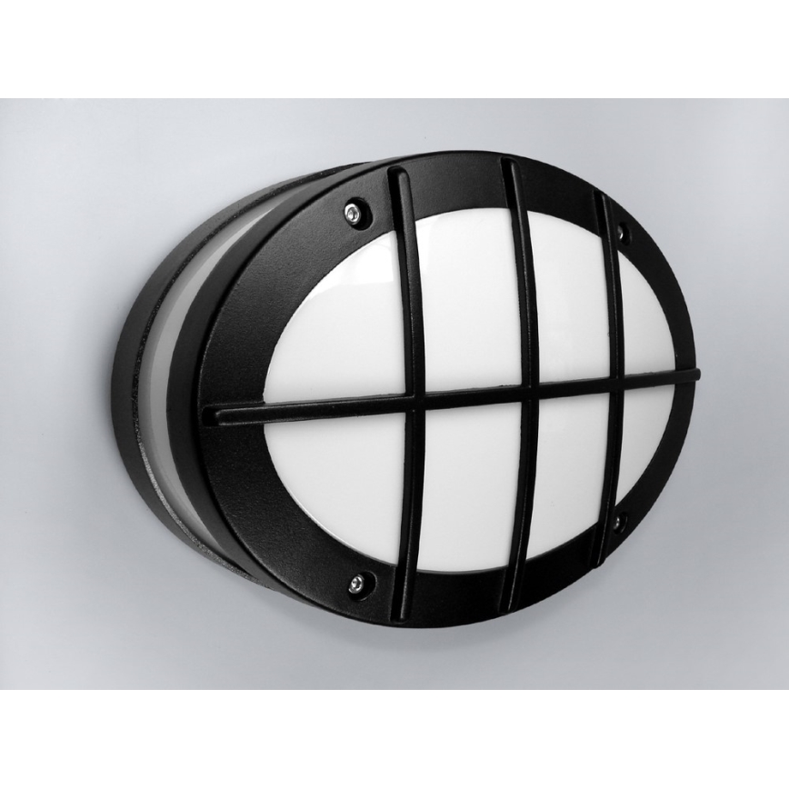 Venkovní nástěnné svítidlo GALLUN 1xE27/60W/230V IP54 černá