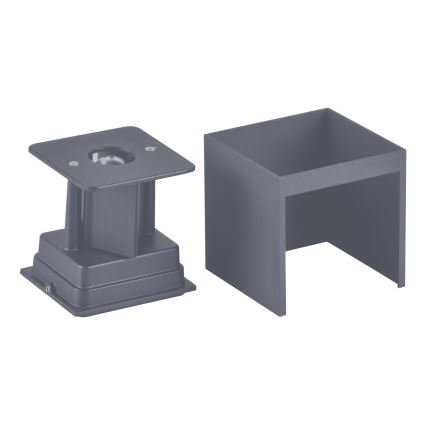 Venkovní nástěnné svítidlo KIOTO 1xG9/5W/230V IP44 antracit
