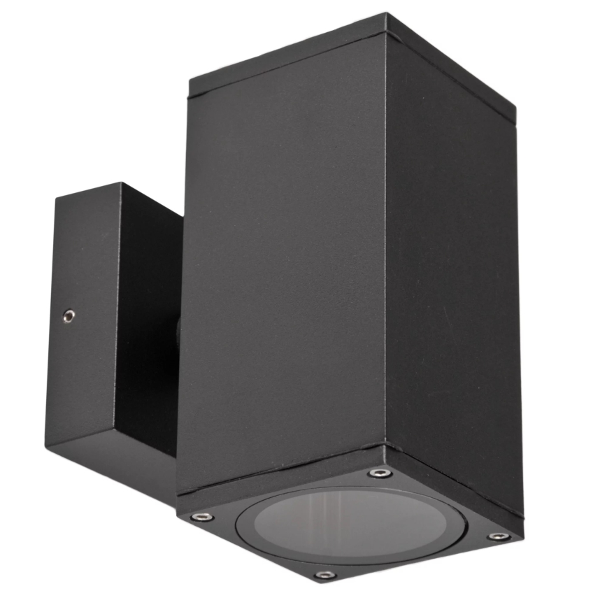 Venkovní nástěnné svítidlo MORRIS 2xGU10/35W/230V IP54