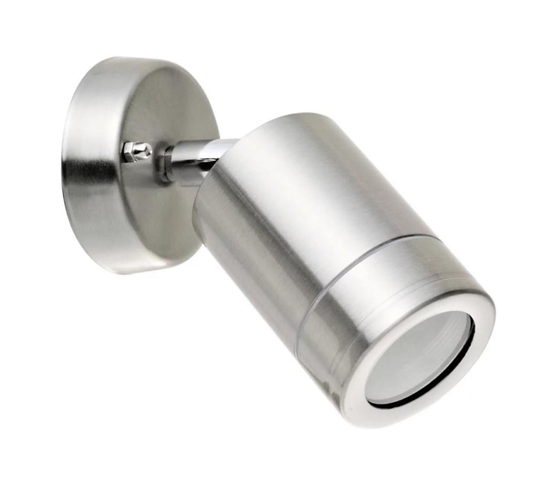 Polux Venkovní nástěnné svítidlo OLIMP 2 1xGU10/8W nerez IP44 SA00034