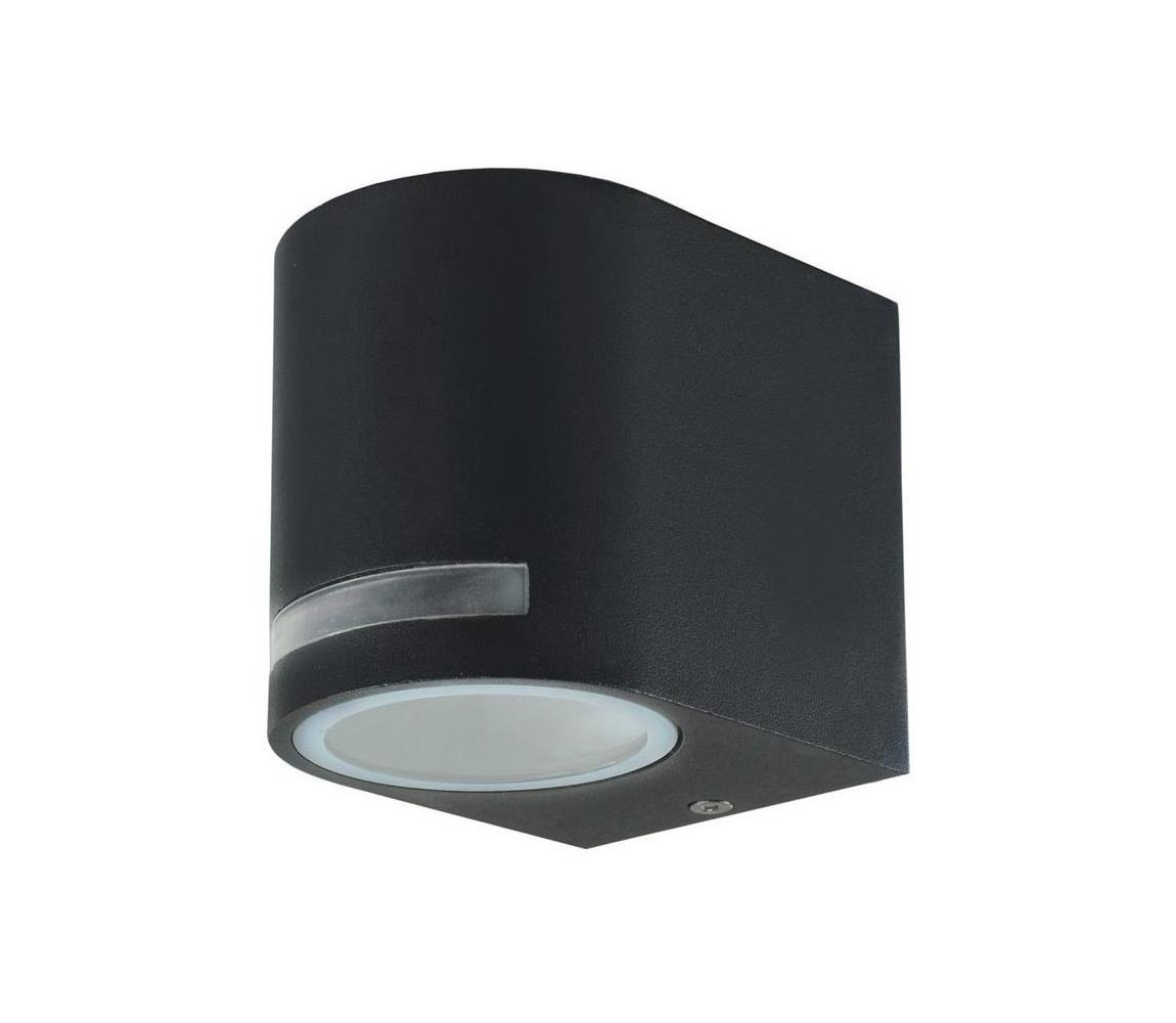 Kobi Venkovní nástěnné svítidlo QUAZAR8 1xGU10/11W/230V IP44 šedá KB0189