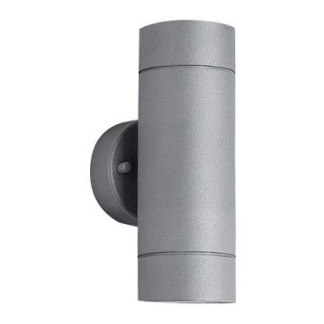Venkovní nástěnné svítidlo RULO 2xGU10/50W/230V IP44
