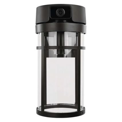 Venkovní nástěnné svítidlo s kamerou GOSMART 1xE27/15W/230V Wi-Fi IP44