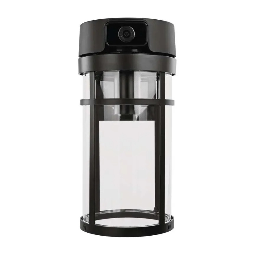 Venkovní nástěnné svítidlo s kamerou GOSMART 1xE27/15W/230V Wi-Fi IP44